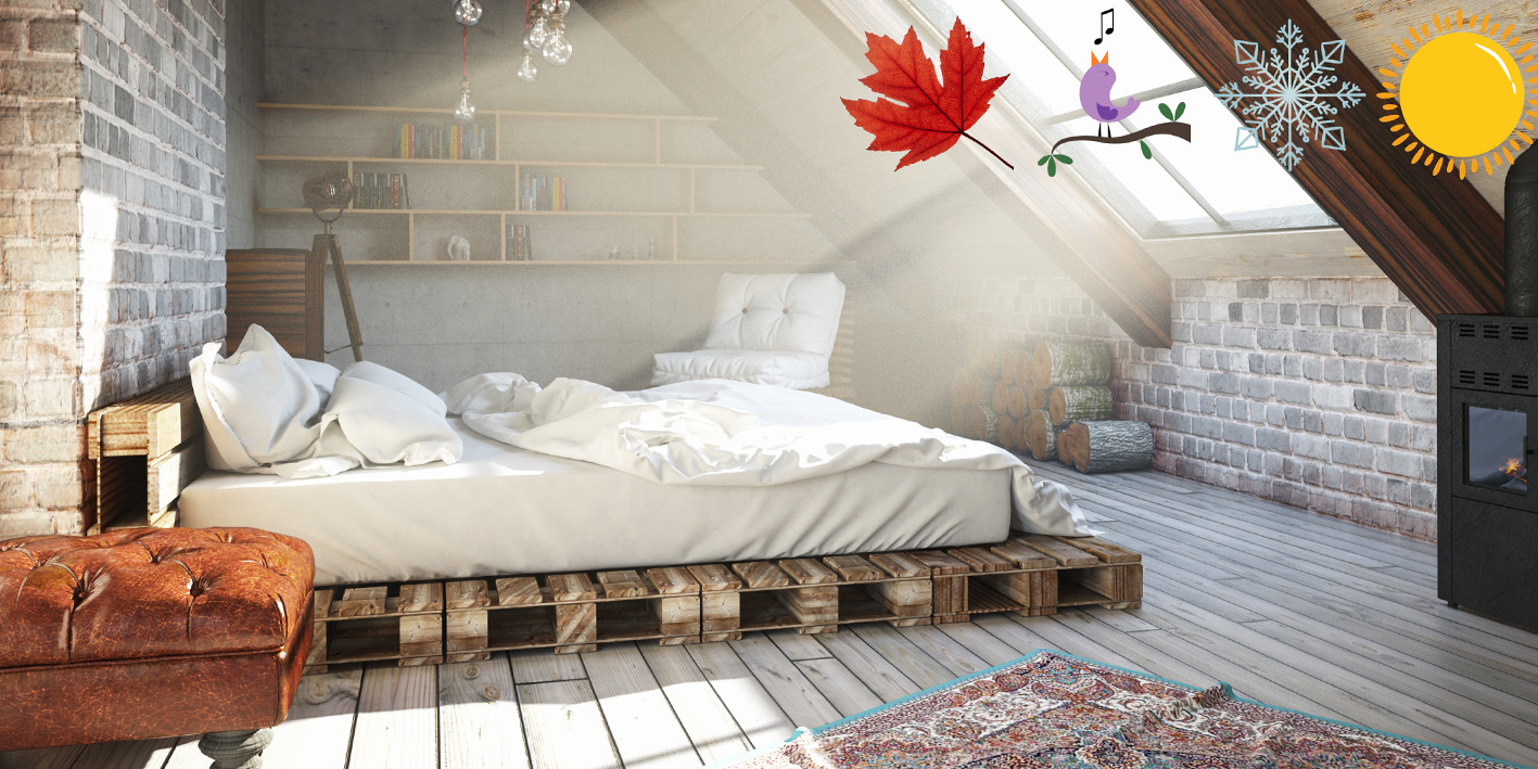 kołdra bambusowa 4 pory roku poldaun